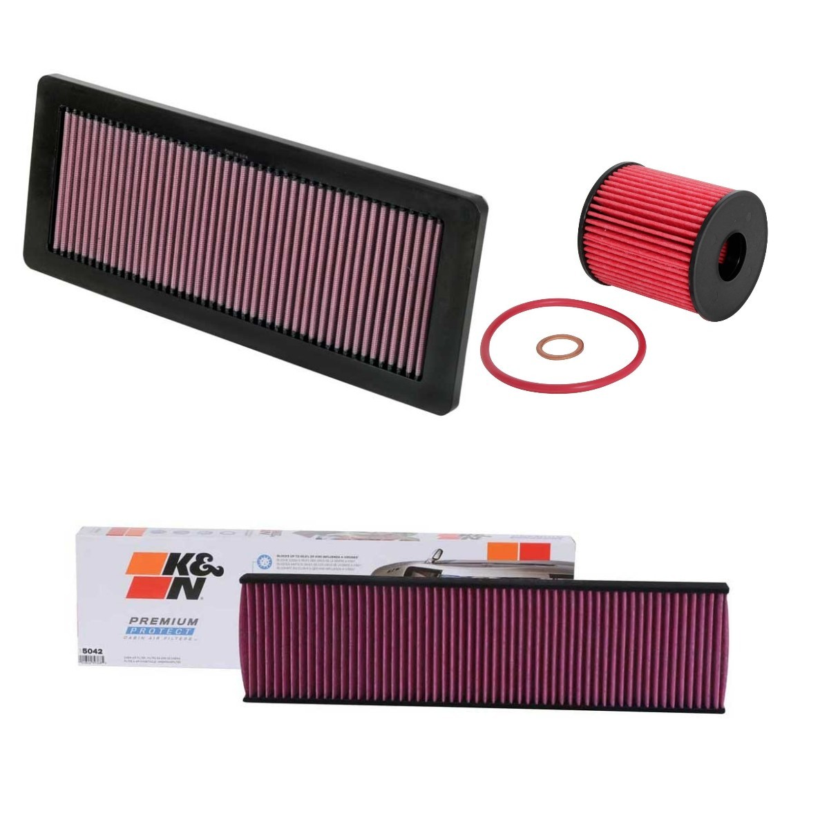 K&N Filters Filterset KNF4055N0029 K&N Filters KNF4055N0029 Onderhoudspakket en filterset Mini F55 originele prijs