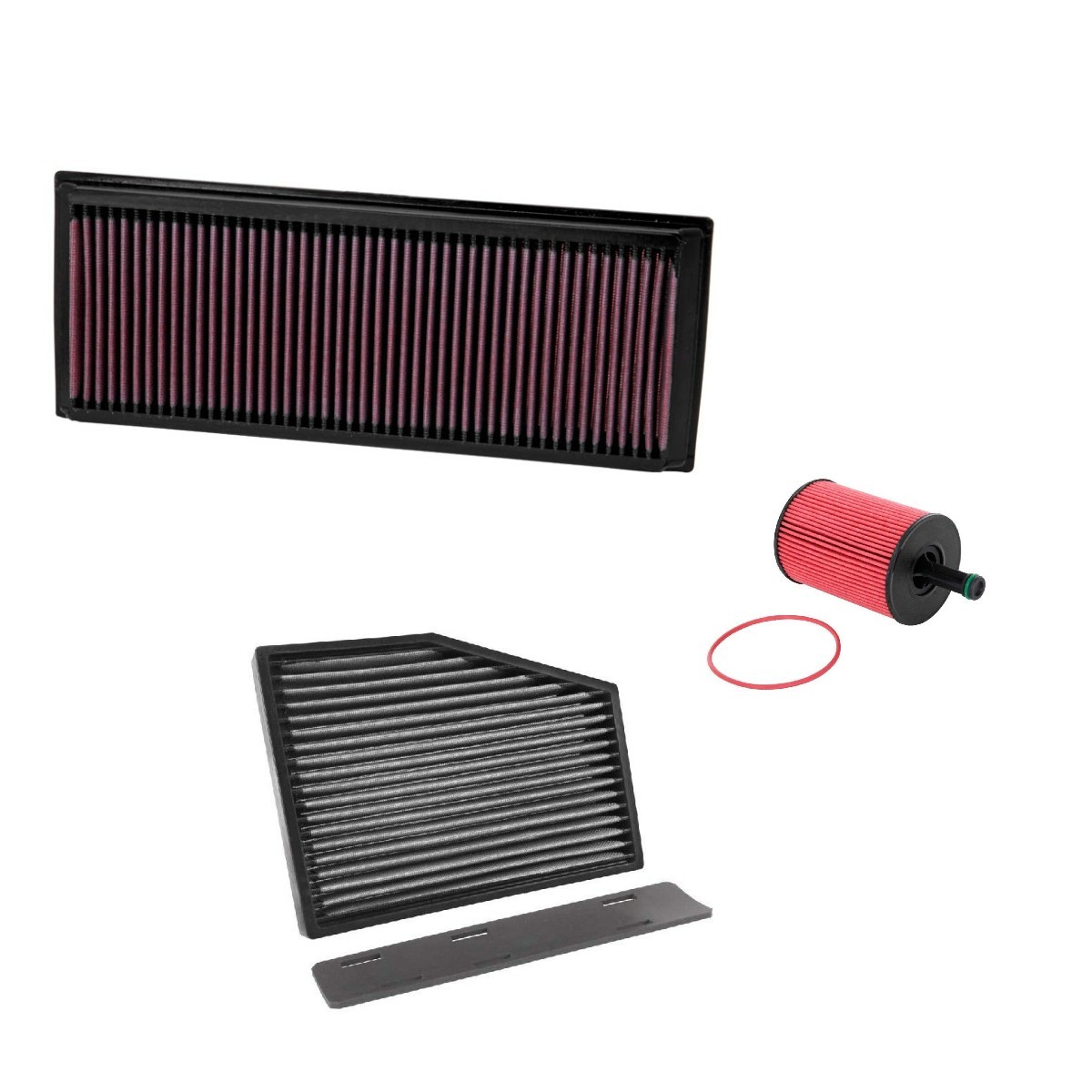 K&N Filters Filterset KNF4055N0033 KNF4055N0033 K&N Filters JEEP Inspektionspaket und Filterset