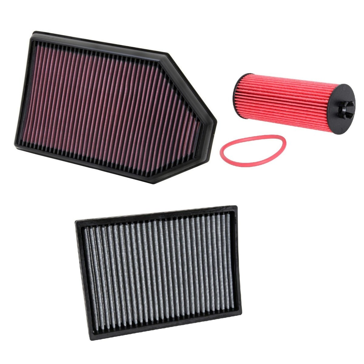 K&N Filters Filtersett KNF4055N0034 K&N Filters KNF4055N0034 Filtersett MERCEDES-BENZ C-Klasse hva koster