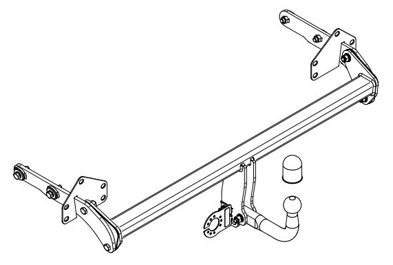 STEINHOF Vetokoukku T-242 STEINHOF T-242 VOLVO 440 K vetokoukku