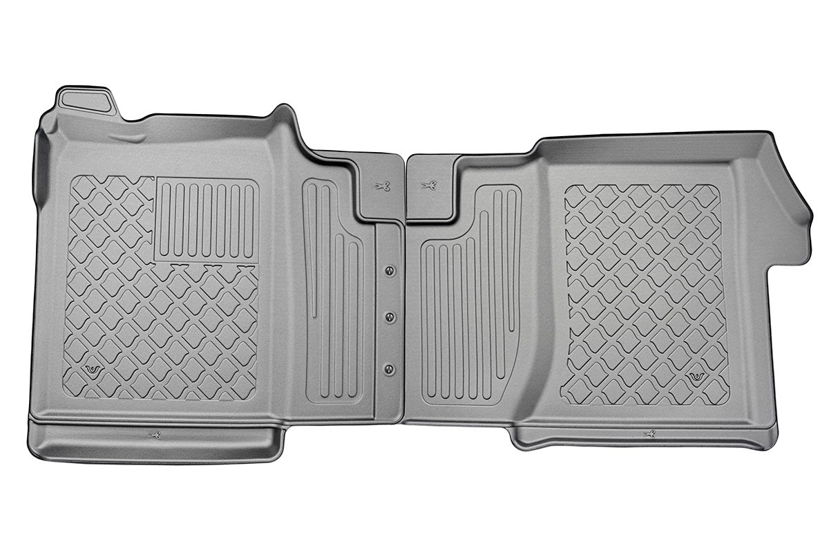 Guardliner Bilmattor TPE (termoelastisk elastomer), Fram, svart, Skräddarsytt Guardliner 653448 tillbehör PEUGEOT BOXER Skåp e-Boxer 272hk