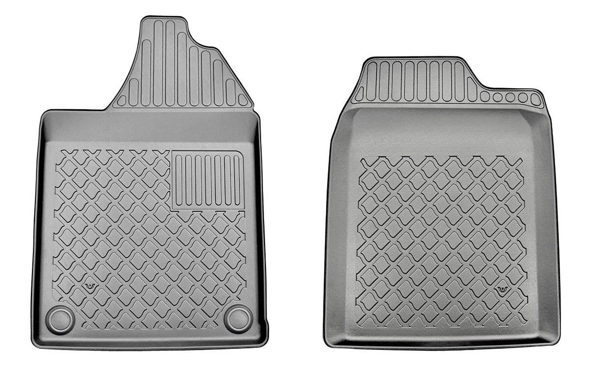 Guardliner Fußmatten TPE (thermoplastischer Elastomer), vorne, schwarz, Maßgefertigt AIXAM Crossline Schrägheck 0.5 20 PS Zubehör Guardliner 653933