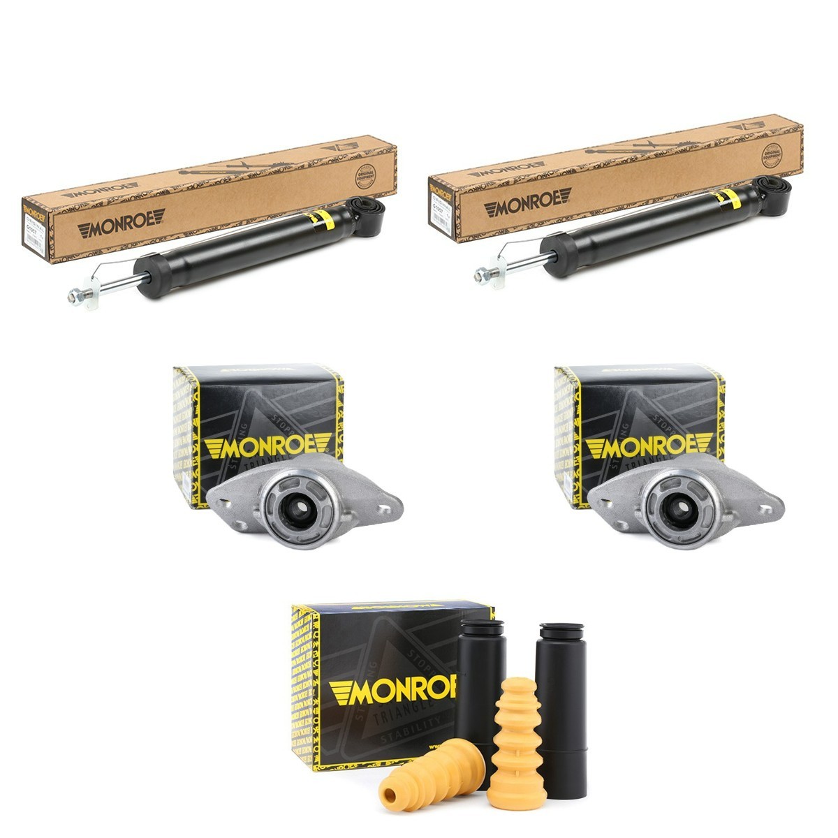 MONROE Kit de châssis, amortisseur MNE1185N0006 Kit de suspension Volkswagen 162, 163 MNE1185N0006 MONROE