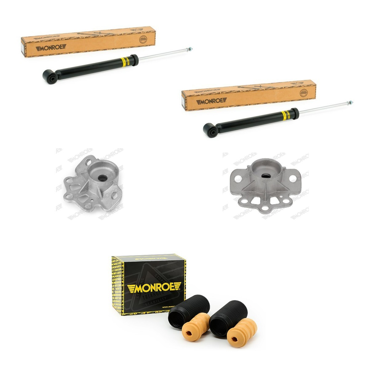MONROE Kit ammortizzatori MNE1185N0014 MONROE MNE1185N0014 Kit autotelaio ammortizzatore Fiat 600 187 originale prezzo