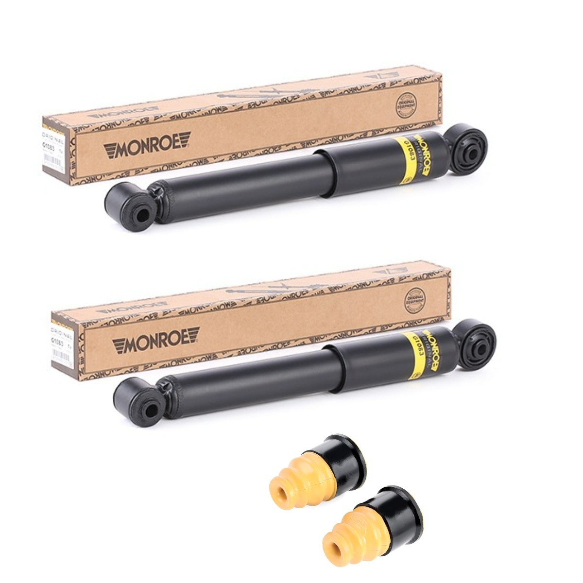 Σετ ανάρτησης, αμορτισέρ MONROE MNE1185N0017 MONROE MNE1185N0017 Σετ αμορτισέρ ABARTH 500 / 595 / 695 2019