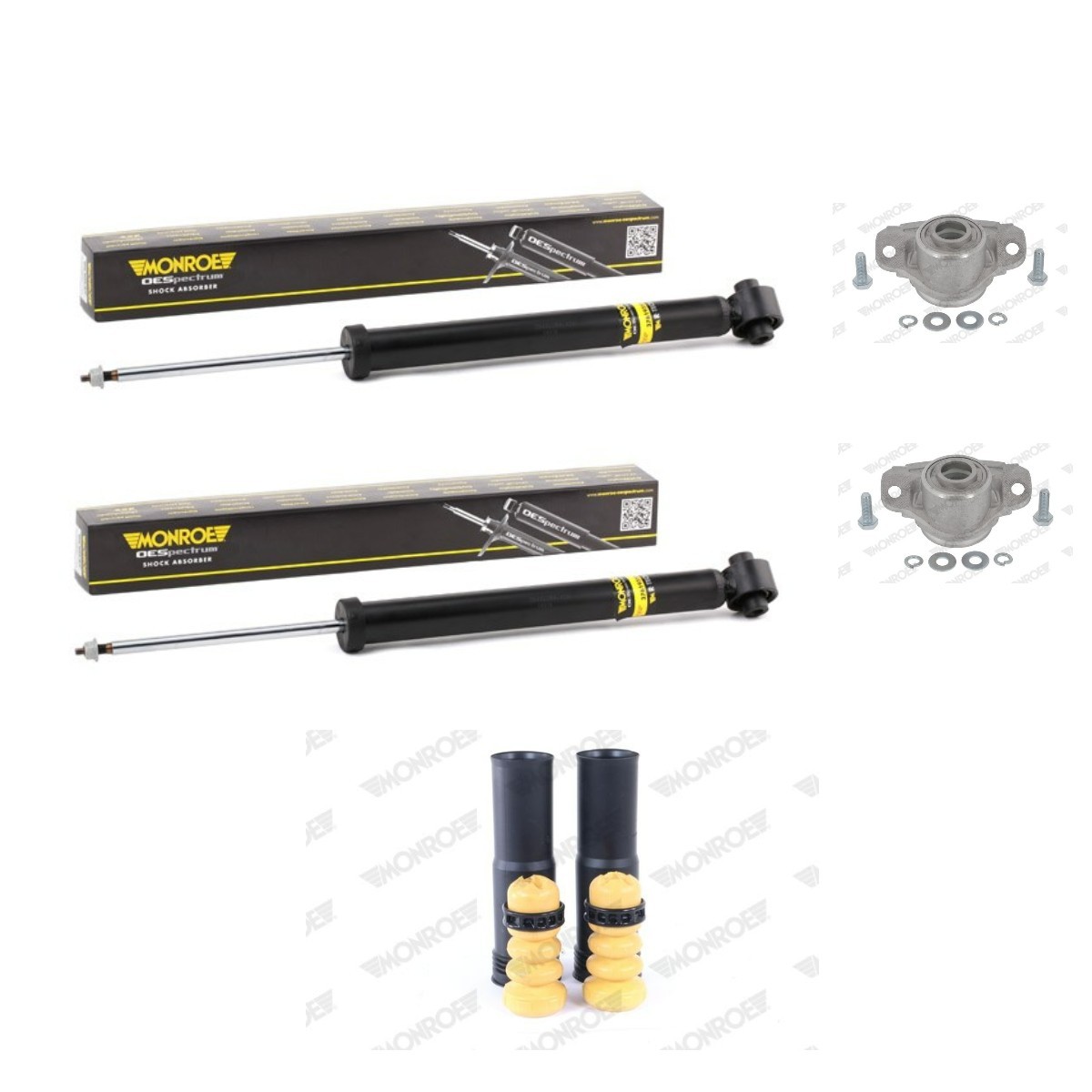 MONROE Fjærsett, støtdemper MNE1185N0021 Sport kit fjærsett dempere MONROE SUPERB MNE1185N0021 billige