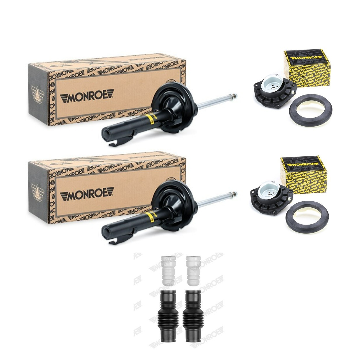 Sportchassisats, stötdämpare MONROE MNE1185N0022 MONROE MNE1185N0022 Väghållningssats RENAULT SCÉNIC 2000