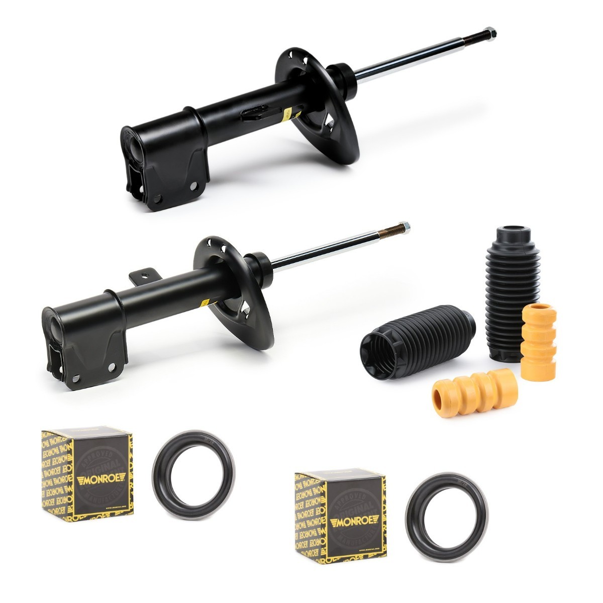 MONROE Suspension kit, shock absorbers MNE1185N0031 MNE1185N0031 MONROE CITROЁN shock absorber and coil spring kit