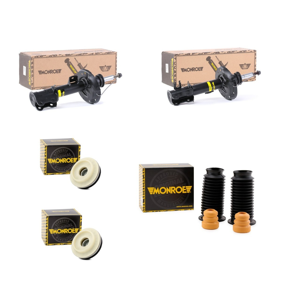 MONROE Σετ ανάρτησης, αμορτισέρ MNE1185N0037 τιμες Σετ ανάρτησης Opel F75_ MNE1185N0037 MONROE