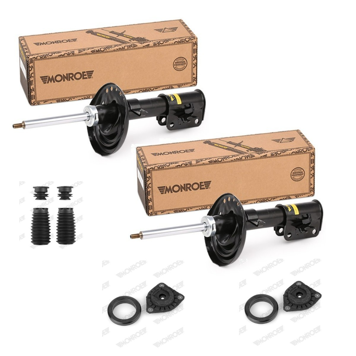 MONROE Suspension kit, shock absorbers MNE1185N0049 MONROE MNE1185N0049 genuine Renault R21 B48 suspension kit, coil springs / shock absorbers price