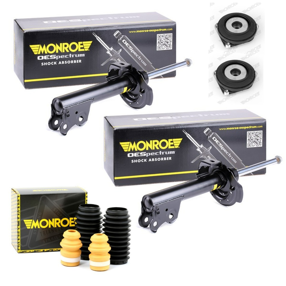 MONROE Fjærsett, støtdemper MNE1185N0053 MONROE Sport kit fjærsett dempere MNE1185N0053 erfaring