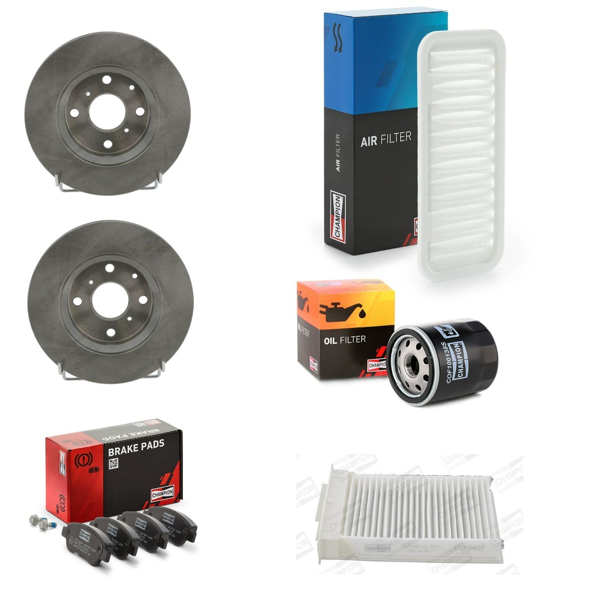 CHAMPION Servicekit CMP4682SK001 Servicekit och filtersats Toyota JZA80 CMP4682SK001 CHAMPION