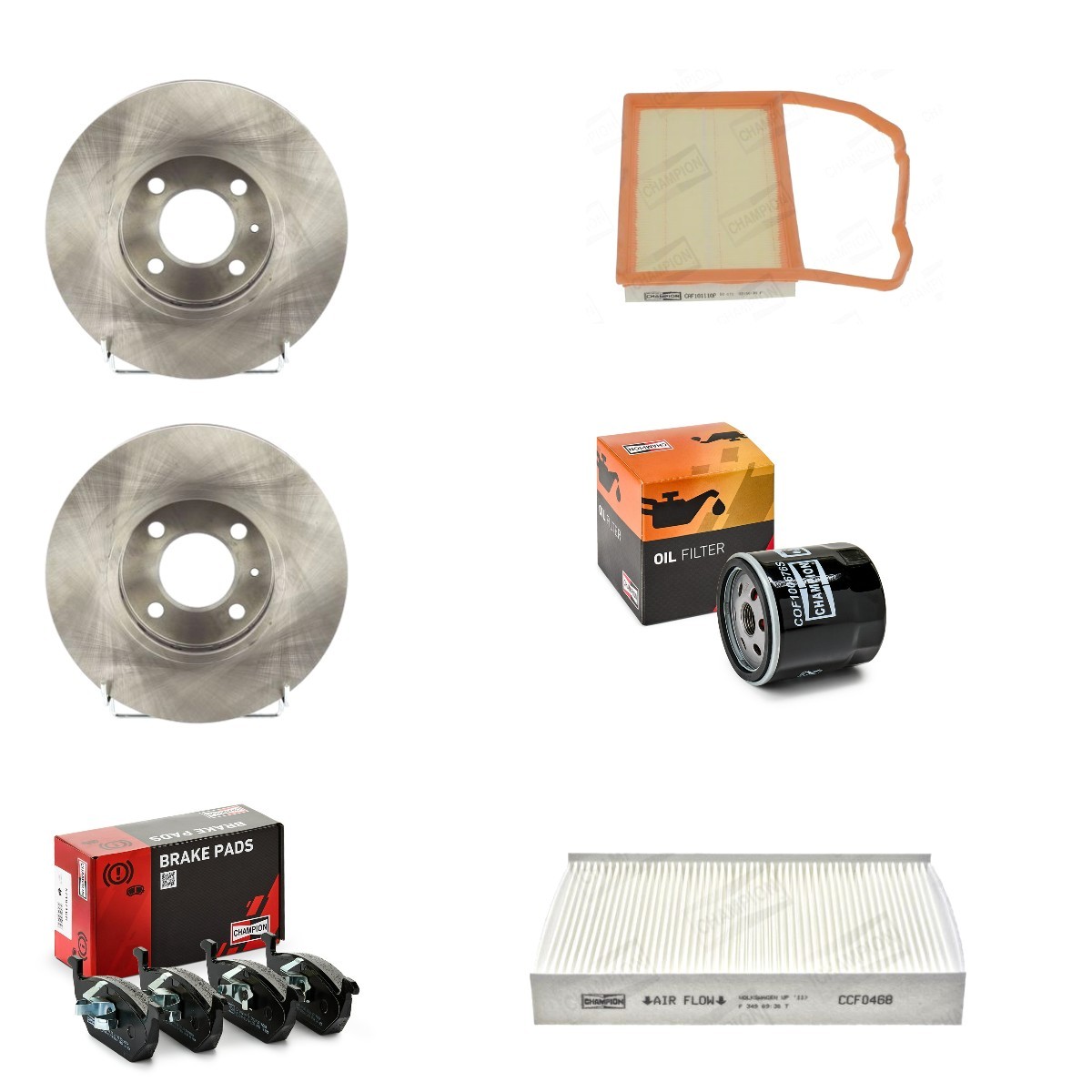 CHAMPION Servicekit CMP4682SK022 CMP4682SK022 CHAMPION Servicekit og filtersæt Fiat billig