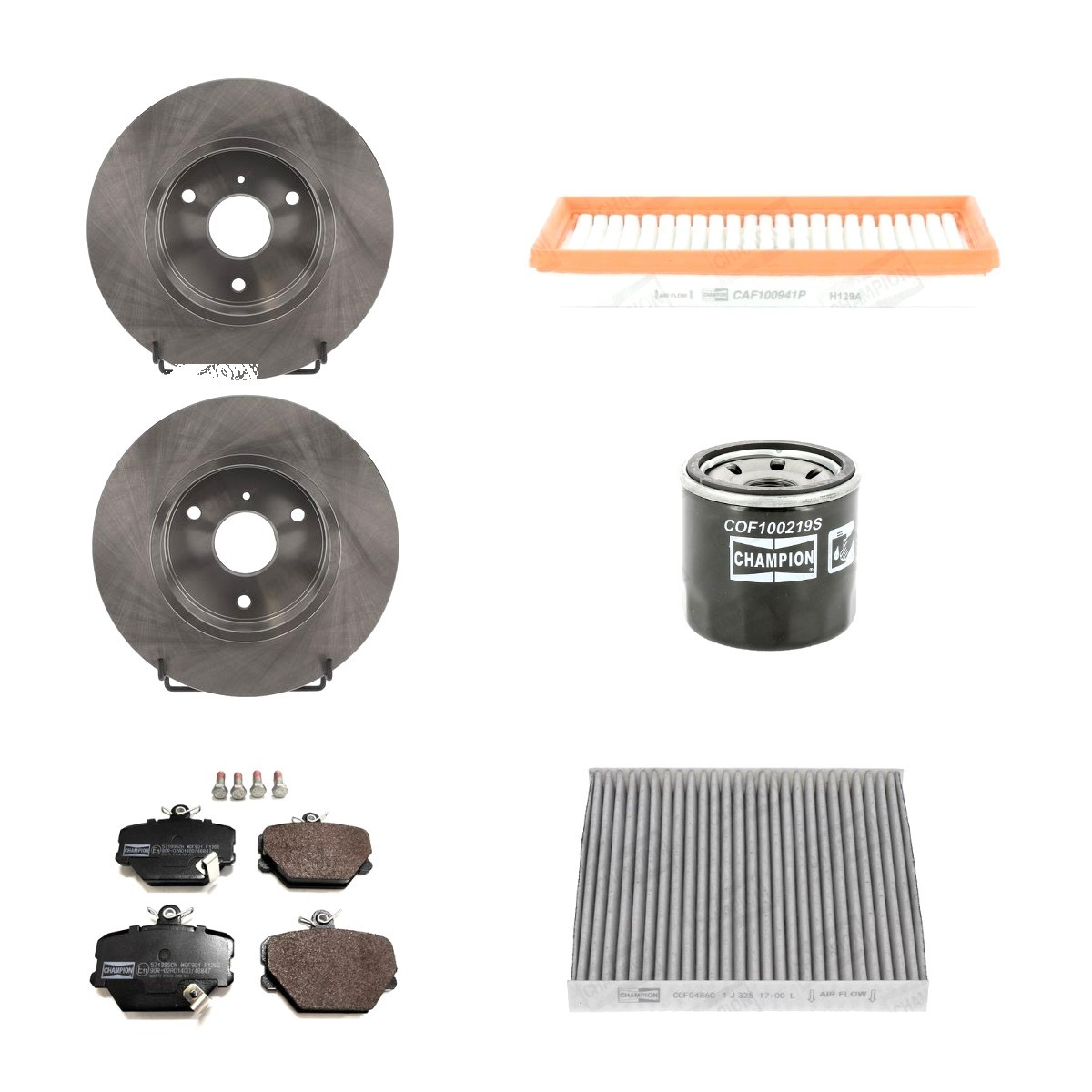 CHAMPION Kit de revisão CMP4682SK031 CHAMPION CMP4682SK031 originais Elemento de filtro Smart 450 Cabrio custo