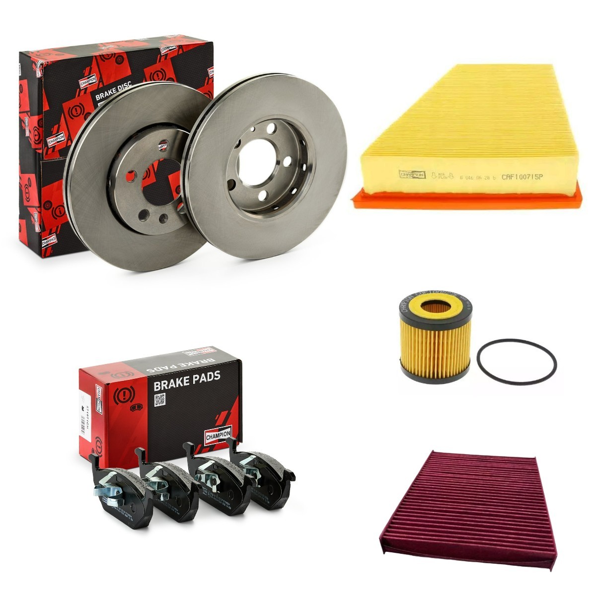 CHAMPION Σετ ανταλλακτικών, σέρβις CMP4682SK032 CHAMPION Σετ φίλτρων TOYOTA EON TITAN CMP4682SK032