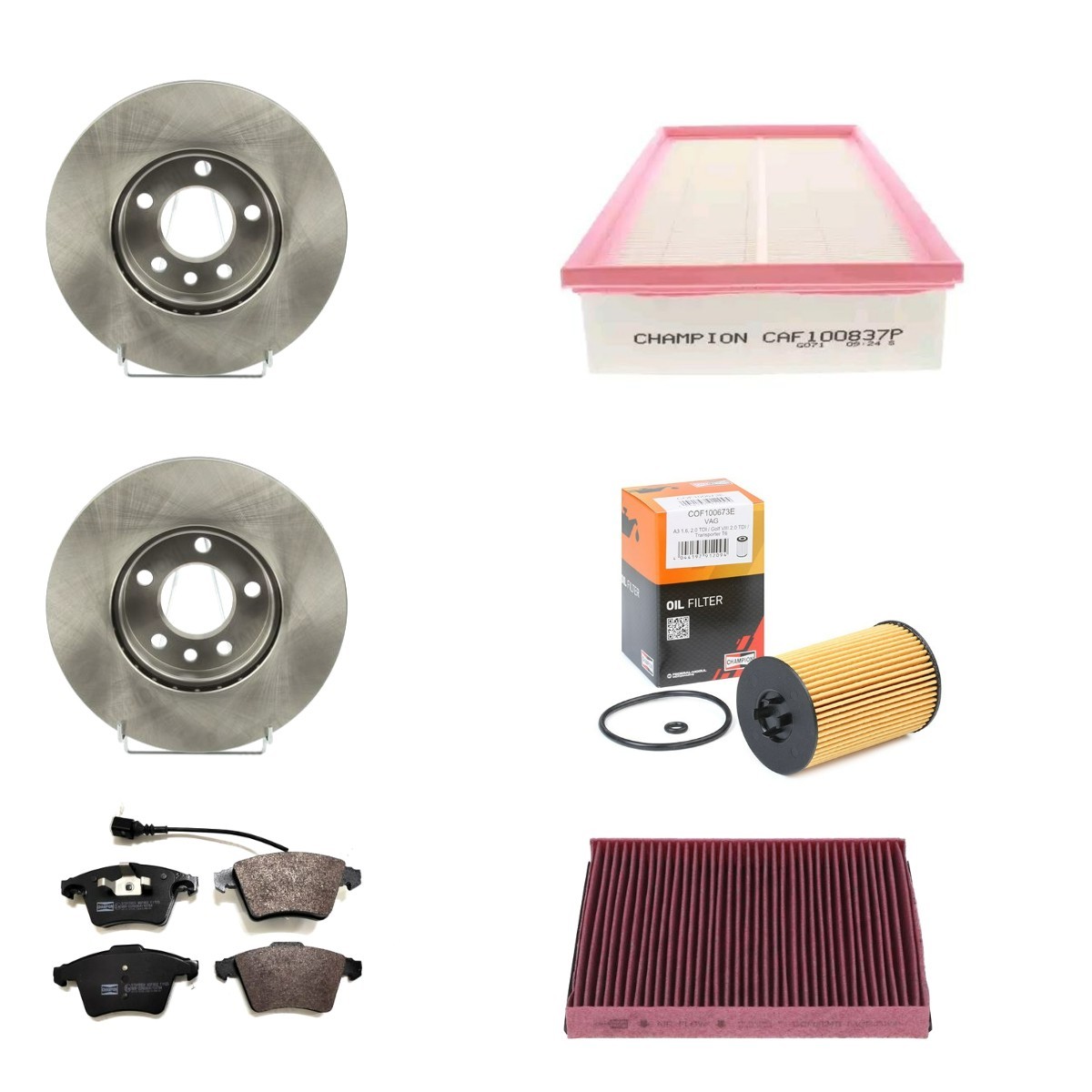 CHAMPION Onderhoudspakket CMP4682SK042 Onderhoudspakket en filterset NISSAN CHAMPION CMP4682SK042