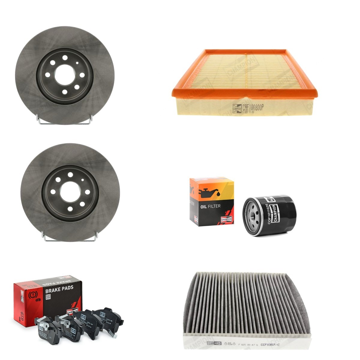 CHAMPION Osasarja, huoltotarkastus CMP4682SK047 CMP4682SK047 CHAMPION Suodatinsarja OPEL MERIVA