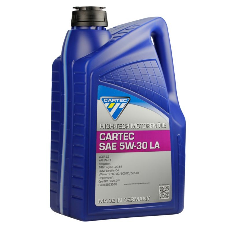 CARTEC Motorolje 40203 40203 Cartec, LA Olje til bil BMW X5 CARTEC