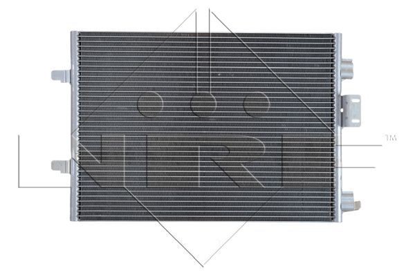 NRF Skraplacz, klimatyzacja 35544 Układ klimatyzacji Renault Symbol Thalia: Skraplacz, klimatyzacja NRF EASY FIT 35544