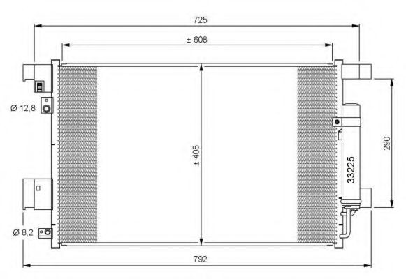 NRF Klimakondensator 35872 NRF EASY FIT 35872 MITSUBISHI LANCER Klimakondensator Kosten