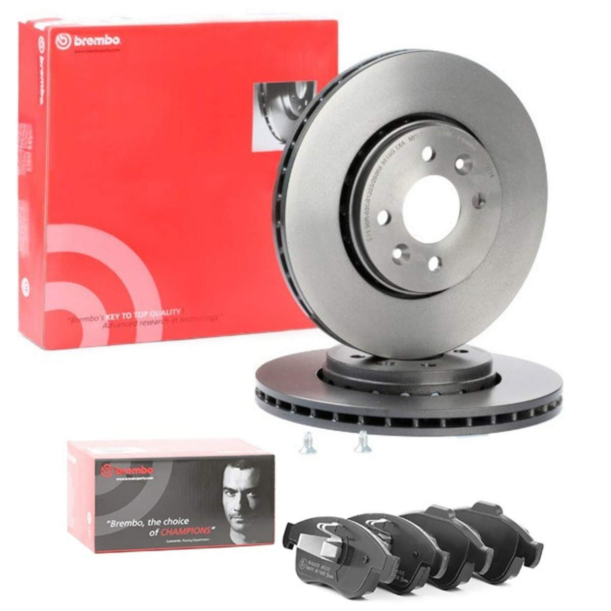 BREMBO Kit de travões BRB3405N0522 BREMBO BRB3405N0522 Discos e pastilhas de travão originais DACIA