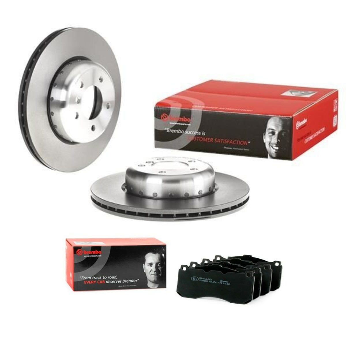 BREMBO Bromssats, skivbroms BRB3405N0525 BRB3405N0525 BREMBO bromspaket BMW X5