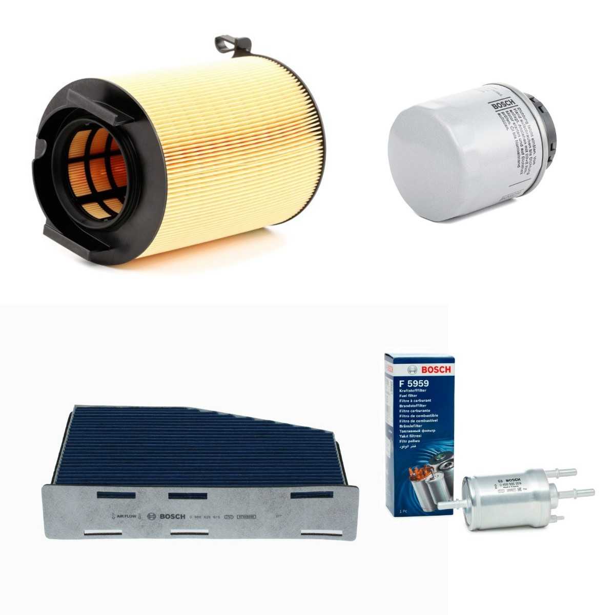 BOSCH Suodatinsarja BSH4055N0111 SKODA Suodatinsarja BOSCH BSH4055N0111