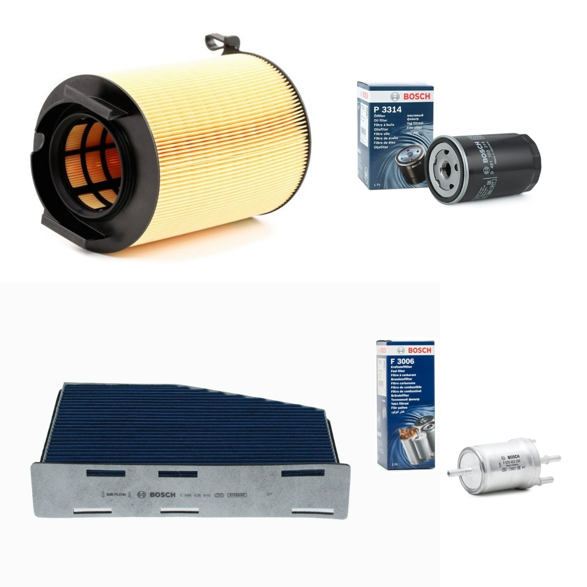 BOSCH Suodatinsarja BSH4055N0124 BSH4055N0124 BOSCH Suodatinsarja SEAT LEON