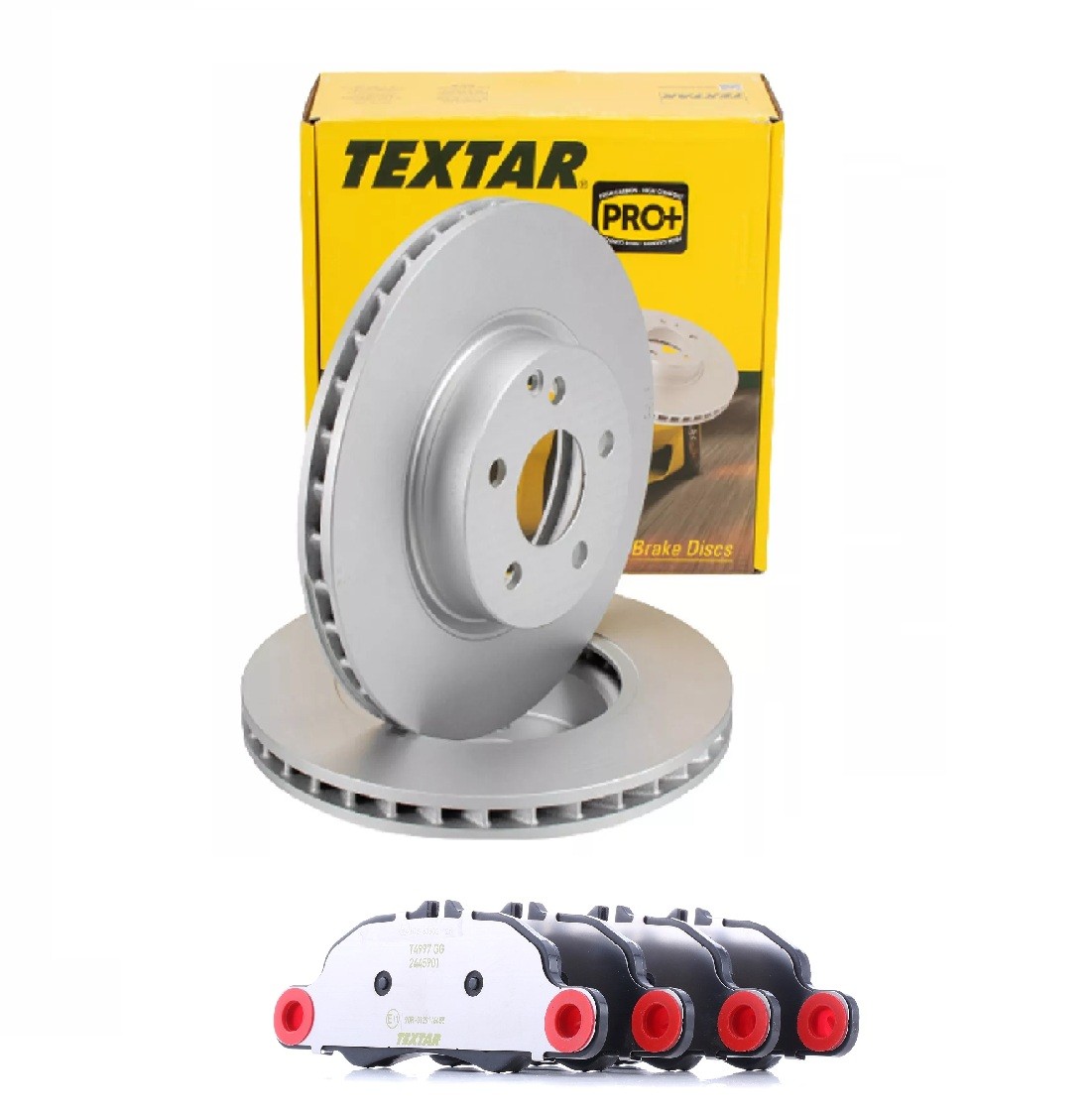 TEXTAR Bremsscheiben und -beläge TXR3405LR001 TEXTAR PRO+ TXR3405LR001 Bremsscheiben und -beläge