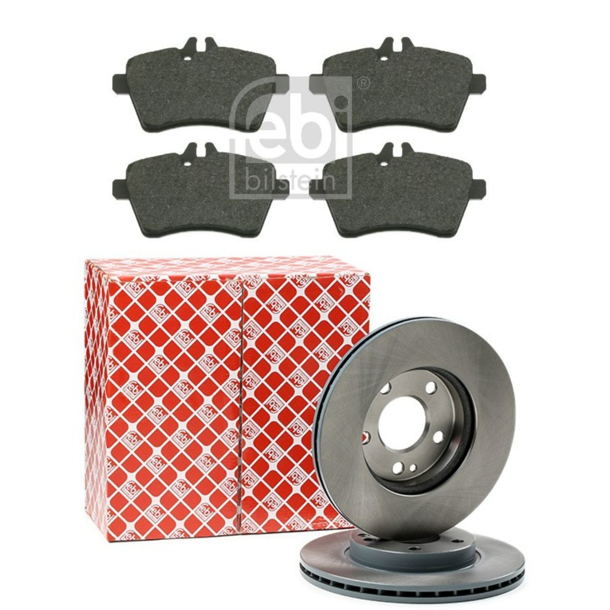 Kit dischi e pastiglie FEBI BILSTEIN FBL3405N0109 FEBI BILSTEIN FBL3405N0109 costo Kit dischi e pastiglie Mercedes Classe B 2005