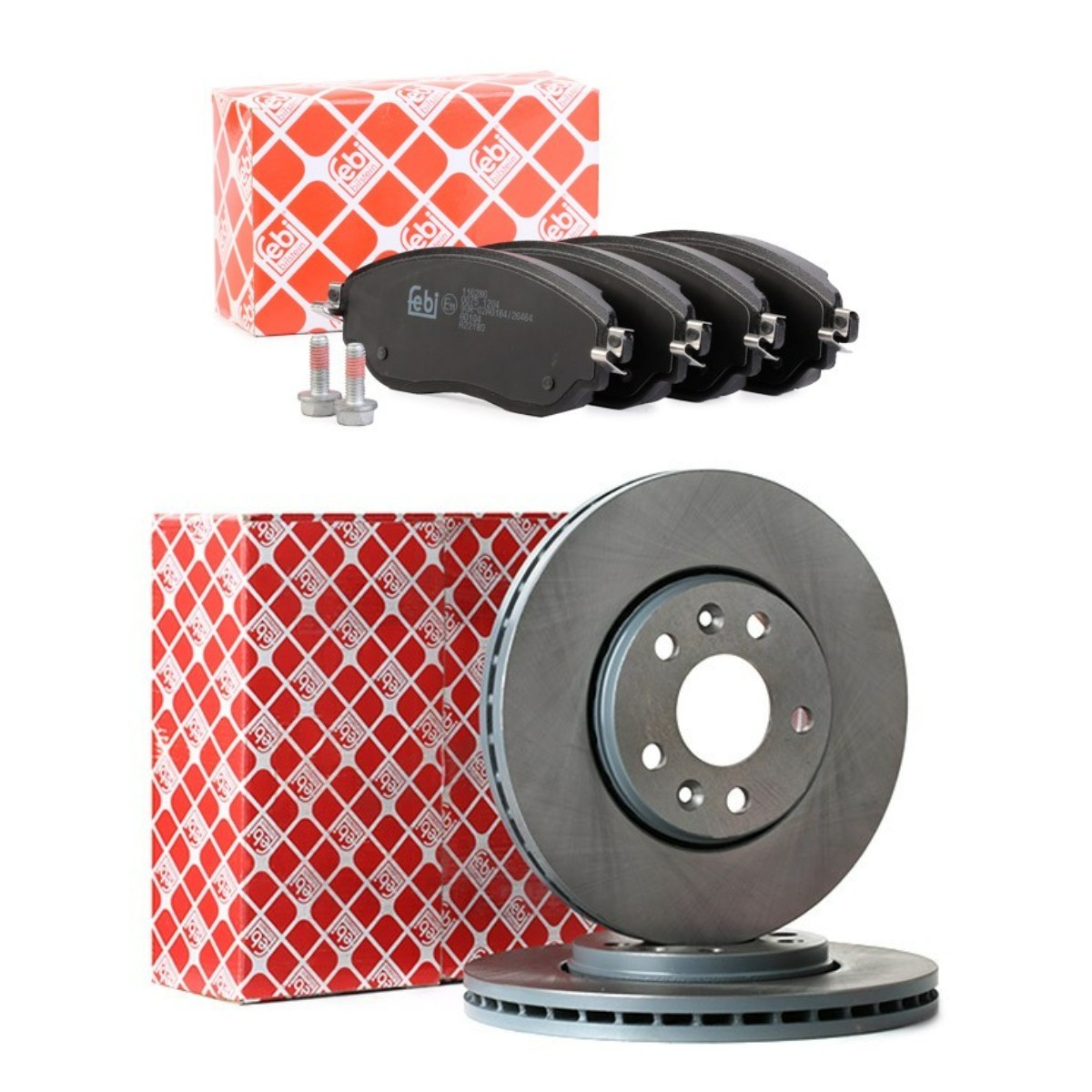 Bremseskiver og -klosser FEBI BILSTEIN FBL3405N0120 FEBI BILSTEIN FBL3405N0120 Bremseklosser og skiver RENAULT TRAFIC 2016