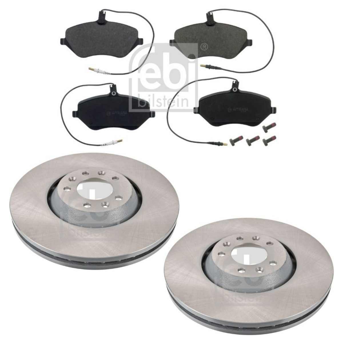 Pidurikomplekt, ketaspidur FEBI BILSTEIN FBL3405N0144 FEBI BILSTEIN FBL3405N0144 PEUGEOT 407 2011 Pidurikomplekt