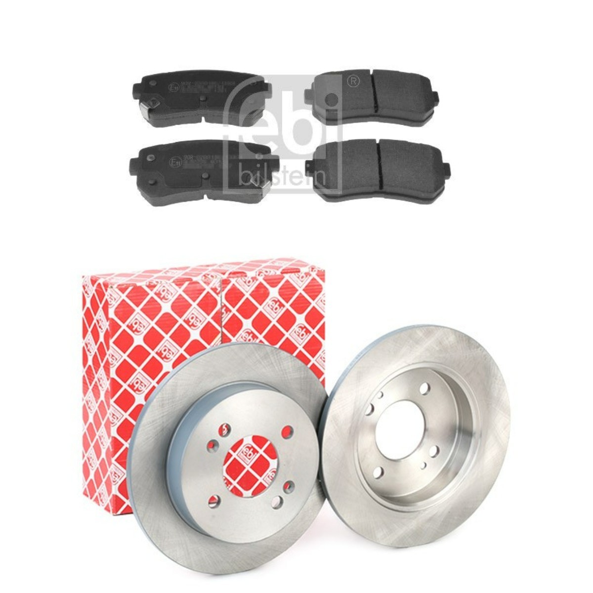 Disques et plaquettes de freins FEBI BILSTEIN FBL3405N0151 FEBI BILSTEIN FBL3405N0151 Kit disque et plaquette de frein HYUNDAI i10 2007