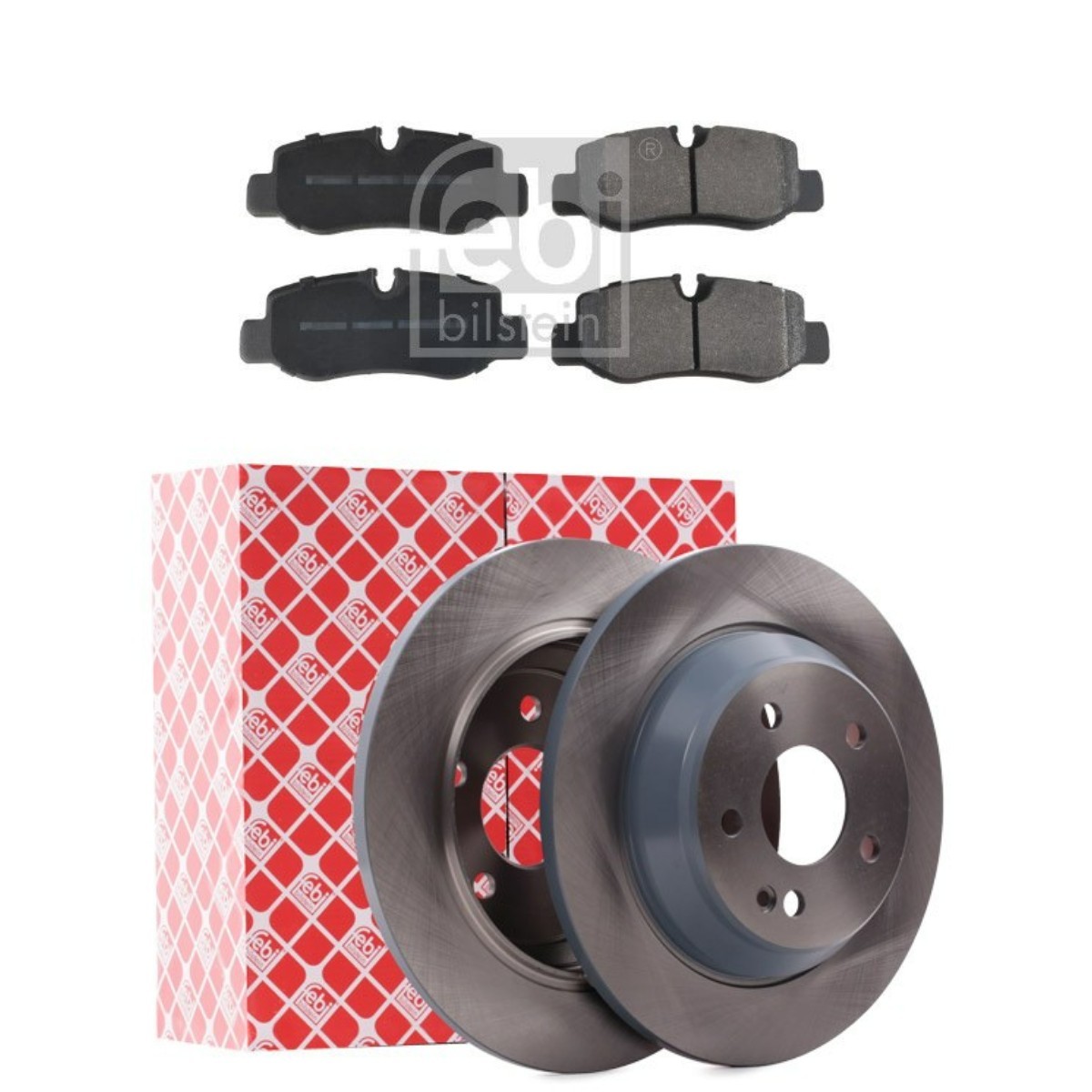 Disques et plaquettes de freins FEBI BILSTEIN FBL3405N0157 FEBI BILSTEIN FBL3405N0157 Disque et plaquette de frein avant et arrière Mercedes-Benz VITO 2003