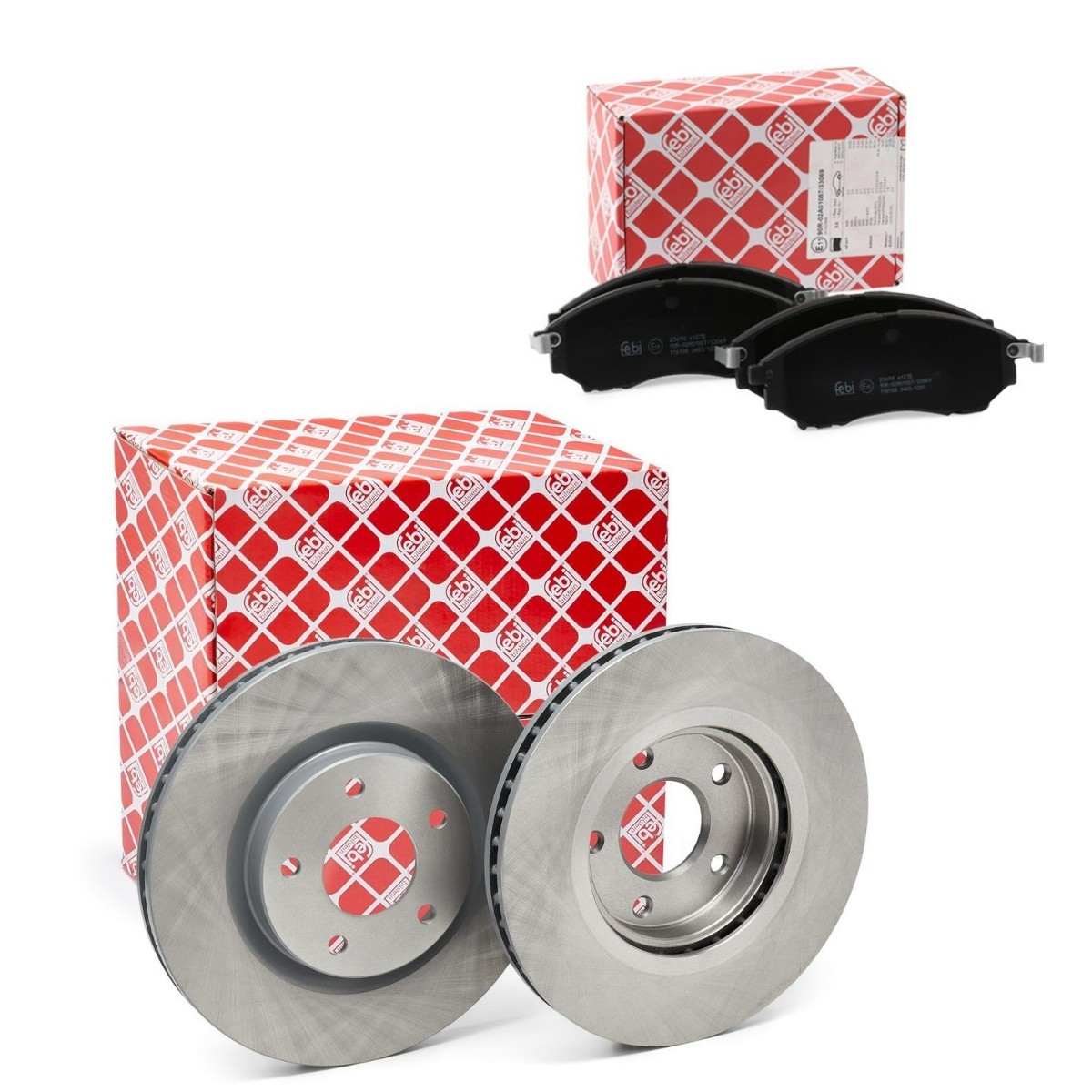 FEBI BILSTEIN Jarrupalasarja, levyjarru FBL3405N0170 Nissan Interstar Van jarrusarjat FEBI BILSTEIN FBL3405N0170