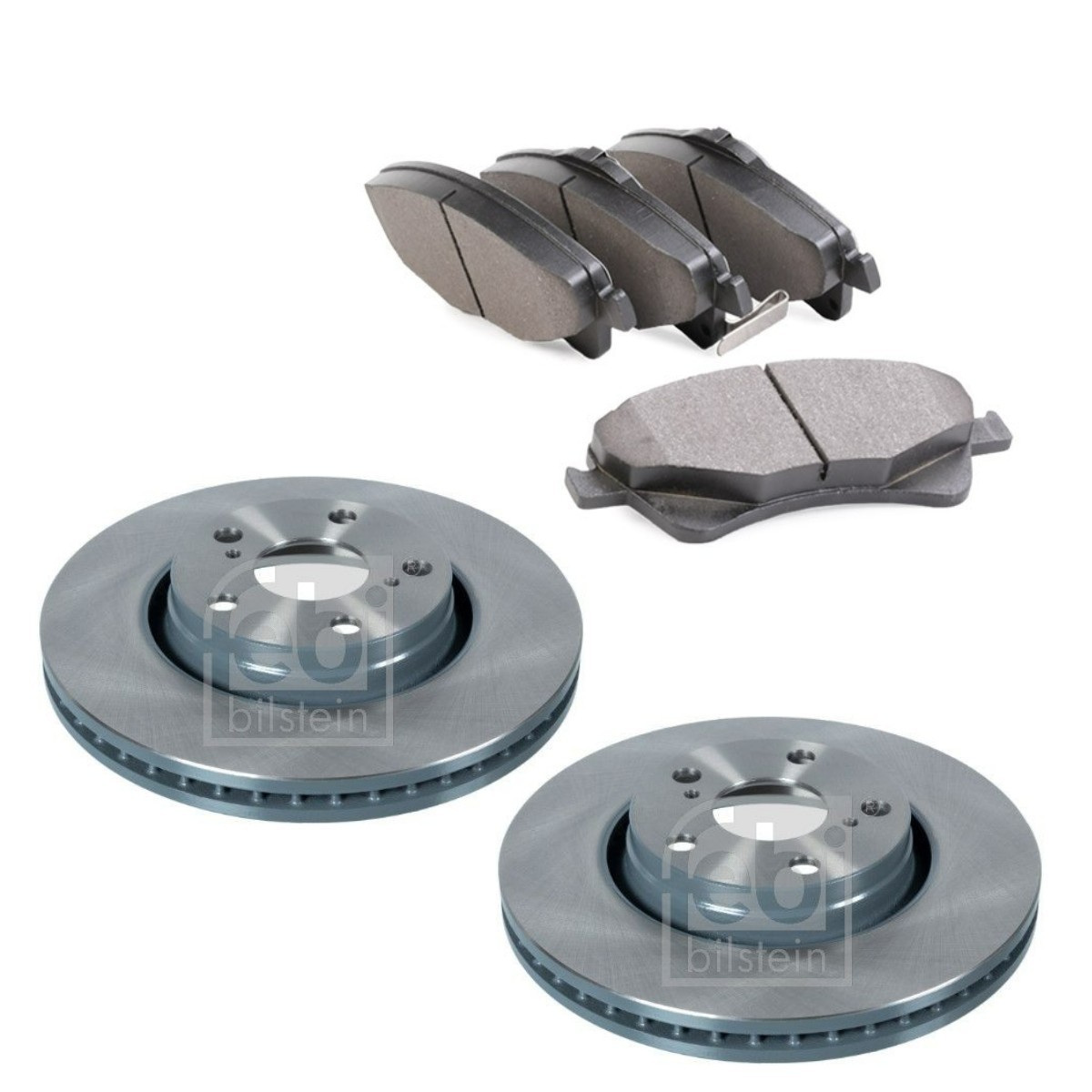 Bromssats, skivbroms FEBI BILSTEIN FBL3405N0178 FEBI BILSTEIN FBL3405N0178 Bromssats TOYOTA AURIS 2007