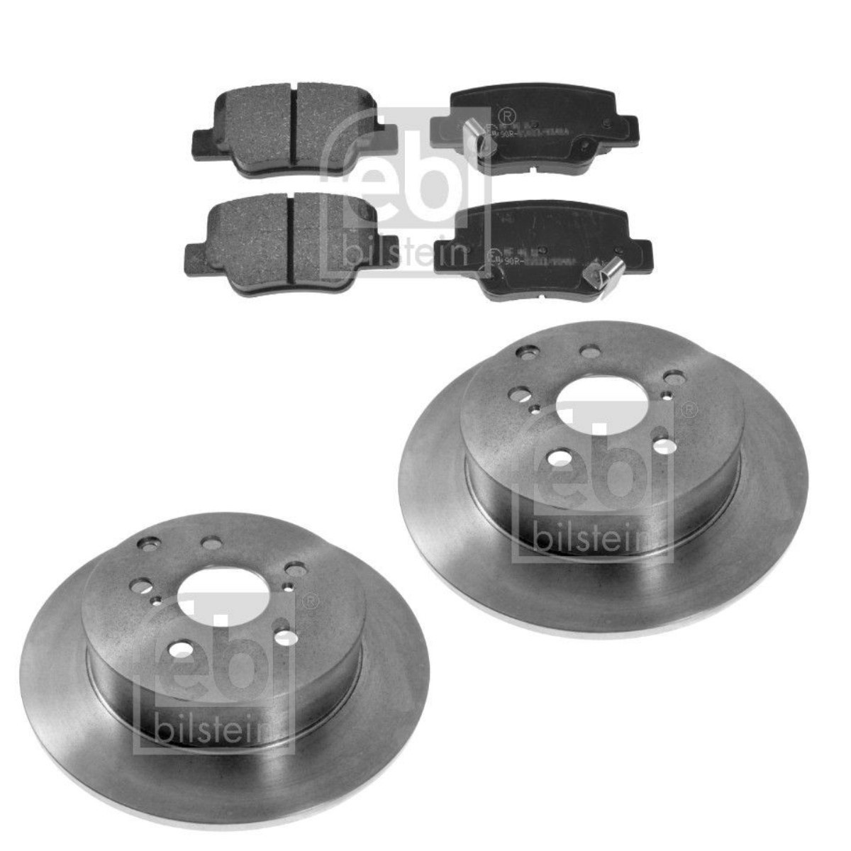 FEBI BILSTEIN Bromssats, skivbroms FBL3405N0185 FBL3405N0185 FEBI BILSTEIN bromsskivor och bromsbelägg TOYOTA AURIS