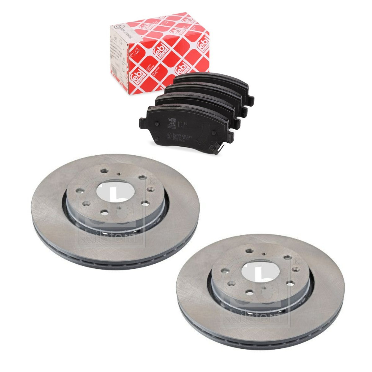 FEBI BILSTEIN Sada bŕzd, Kotúčová brzda FBL3405N0198 FEBI BILSTEIN FBL3405N0198 Sada bŕzd Lexus GS originálne