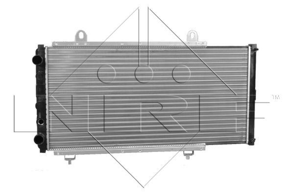 NRF Radiators, Motora dzesēšanas sistēma 52152 Ūdens radiatori FIAT NRF 52152