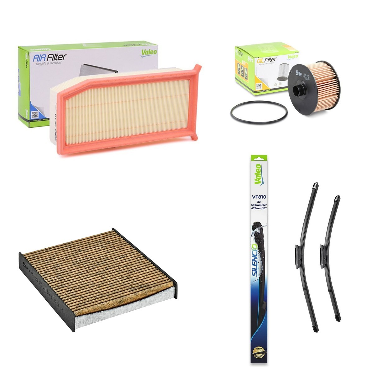 VALEO Servicekit VAL4682SK011 VALEO VAL4682SK011 Mascott Ladvogn / Chassis (UH_, HH_) Servicekit og filtersæt pris