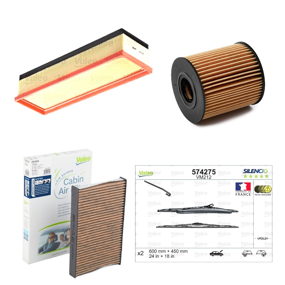 VALEO Onderhoudspakket VAL4682SK022 VALEO VAL4682SK022 Onderhoudspakket en filterset Kia SORENTO originele