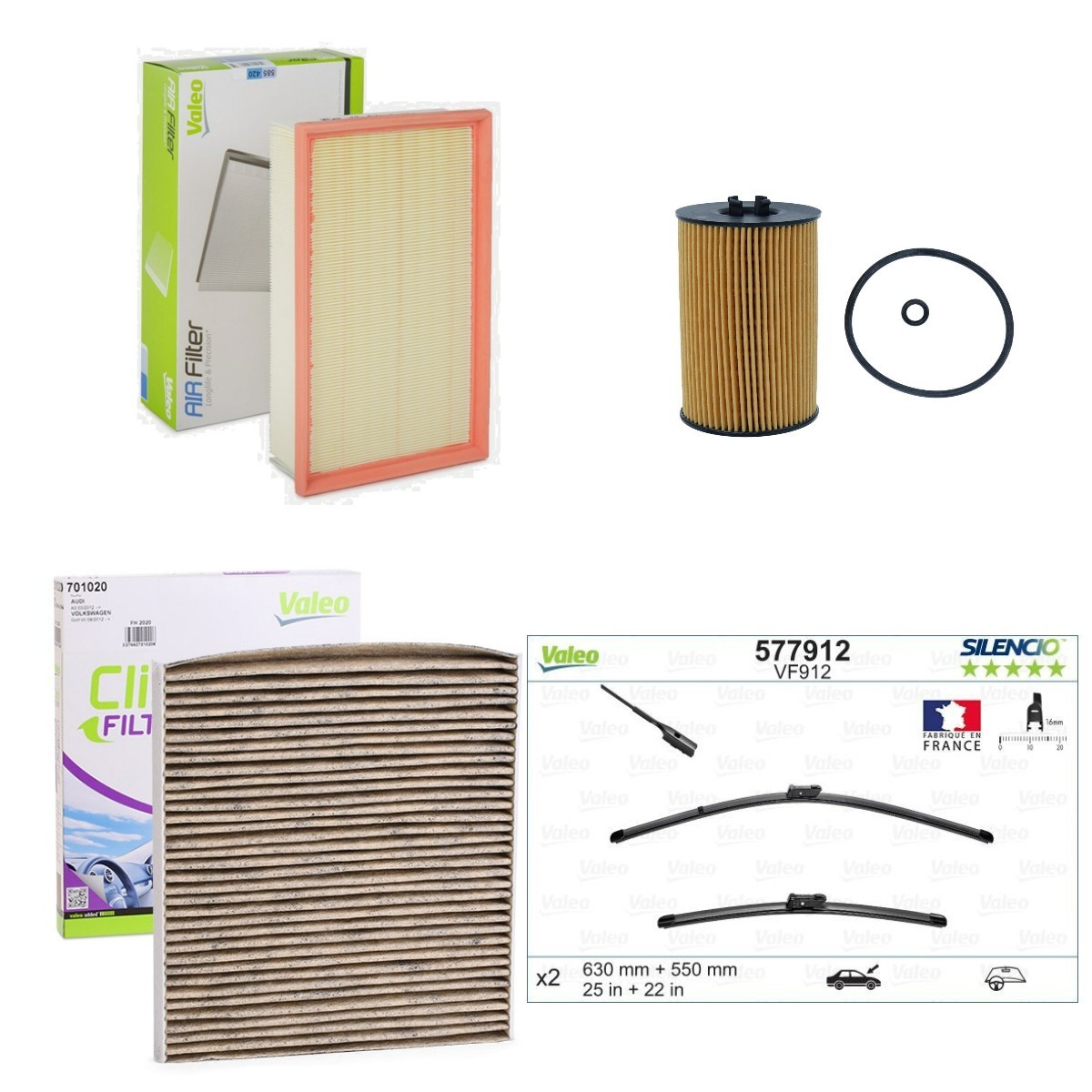 VALEO Inspektionspaket VAL4682SK023 VALEO SILENCIO X.TRM VAL4682SK023 Inspektionspaket