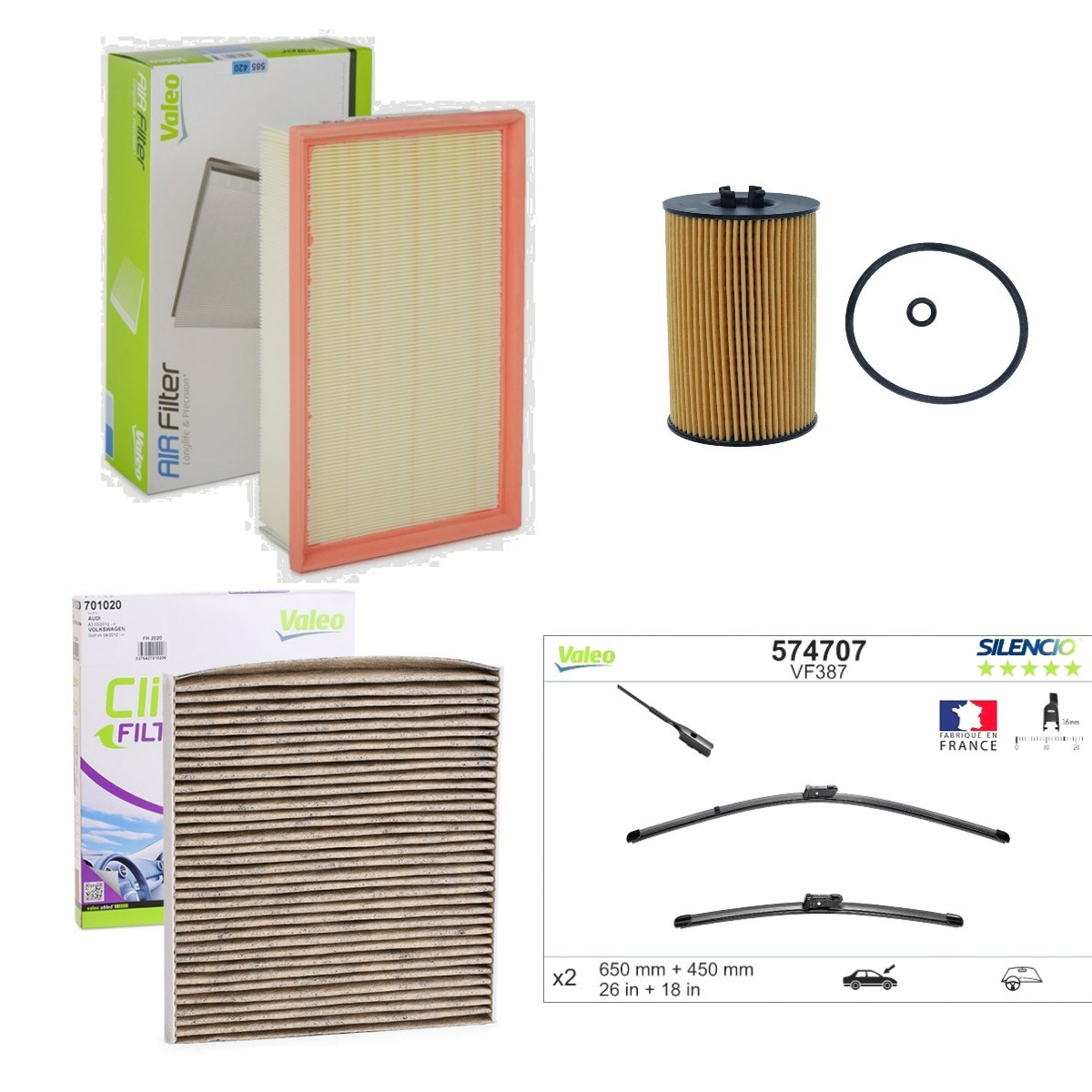 VALEO Kit de revisão VAL4682SK024 VAL4682SK024 VALEO Elemento de filtro Subaru baratos