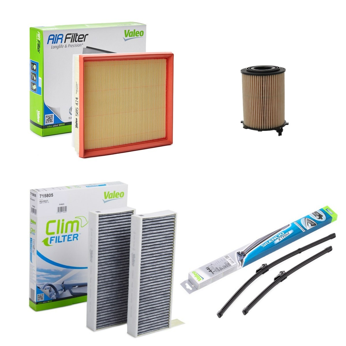 VALEO Servicekit VAL4682SK028 VALEO VAL4682SK028 306 Van / Hatchback Servicekit og filtersæt pris