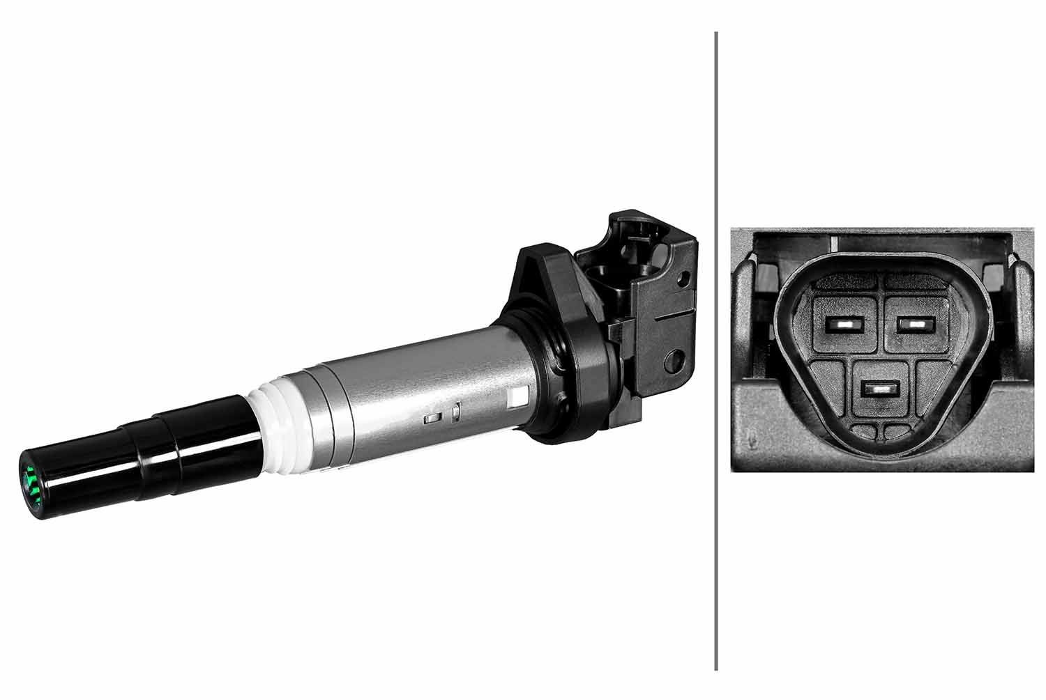HELLA Ignition coil 5DA 358 290-571 BMW 8 Series HELLA ignition coil 5DA358290571