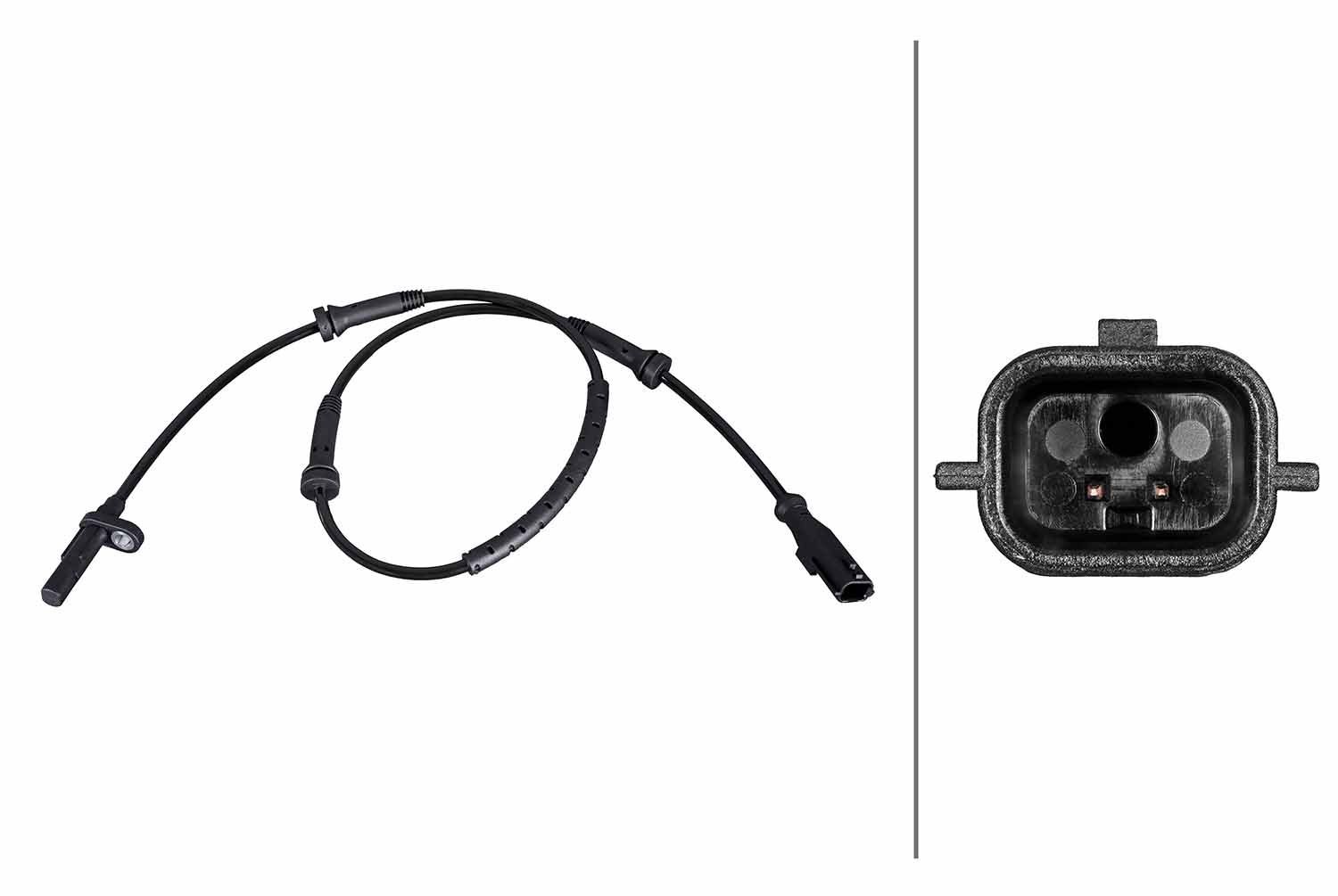 HELLA Wielsnelheidssensor (ABS) 6PU 358 216-271 Renault CLIO Abs sensor HELLA 6PU 358 216-271