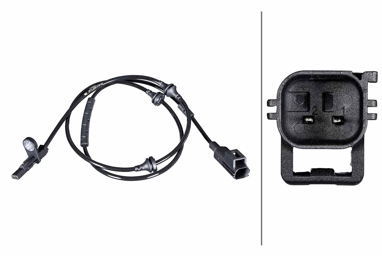 HELLA Capteur ABS 6PU 358 216-421 HELLA 6PU 358 216-421 Contrôle capteur ABS Land Rover Discovery L550 d'origine prix