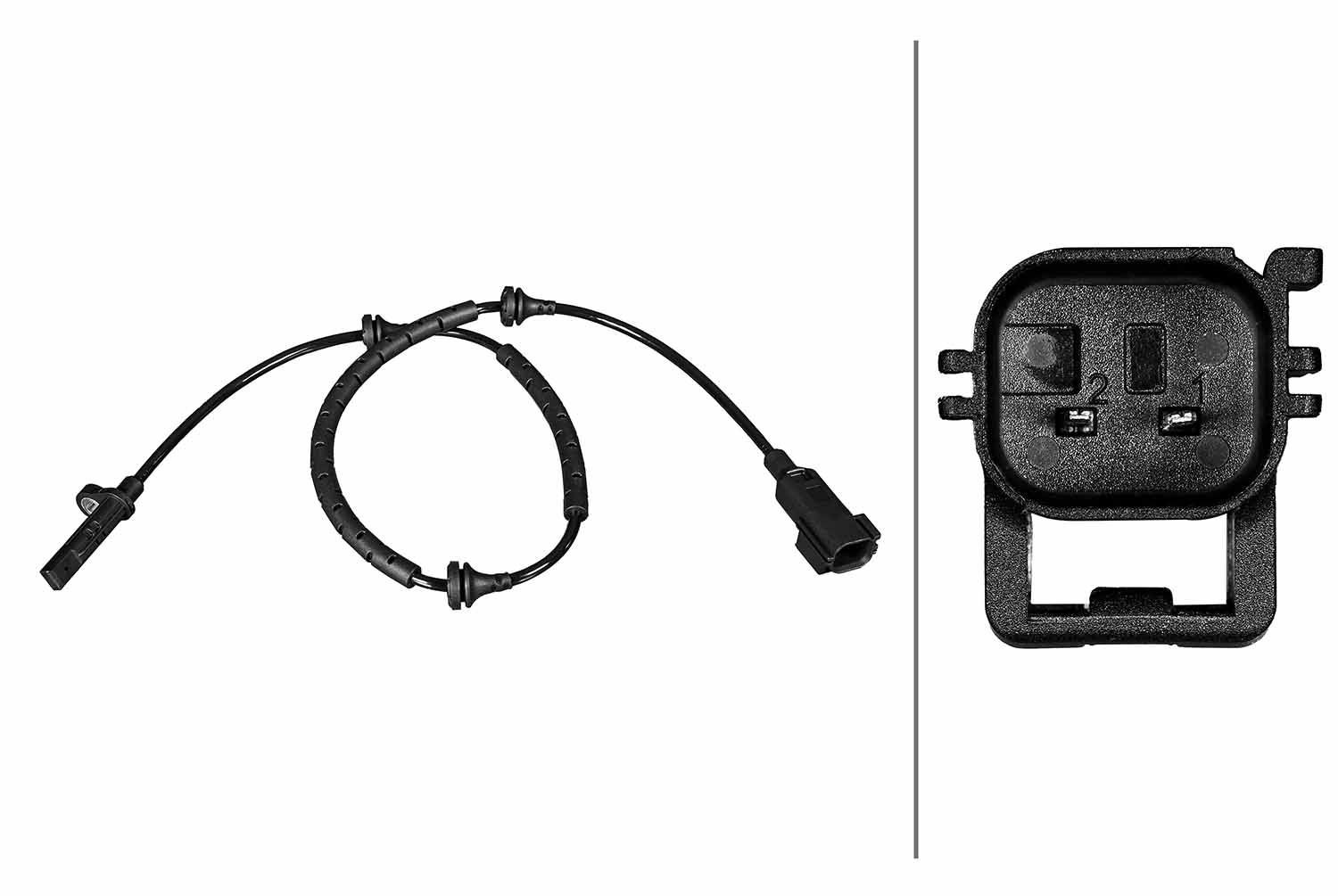 HELLA ABS-givare 6PU 358 216-451 6PU 358 216-451 HELLA abs-sensor JAGUAR XE