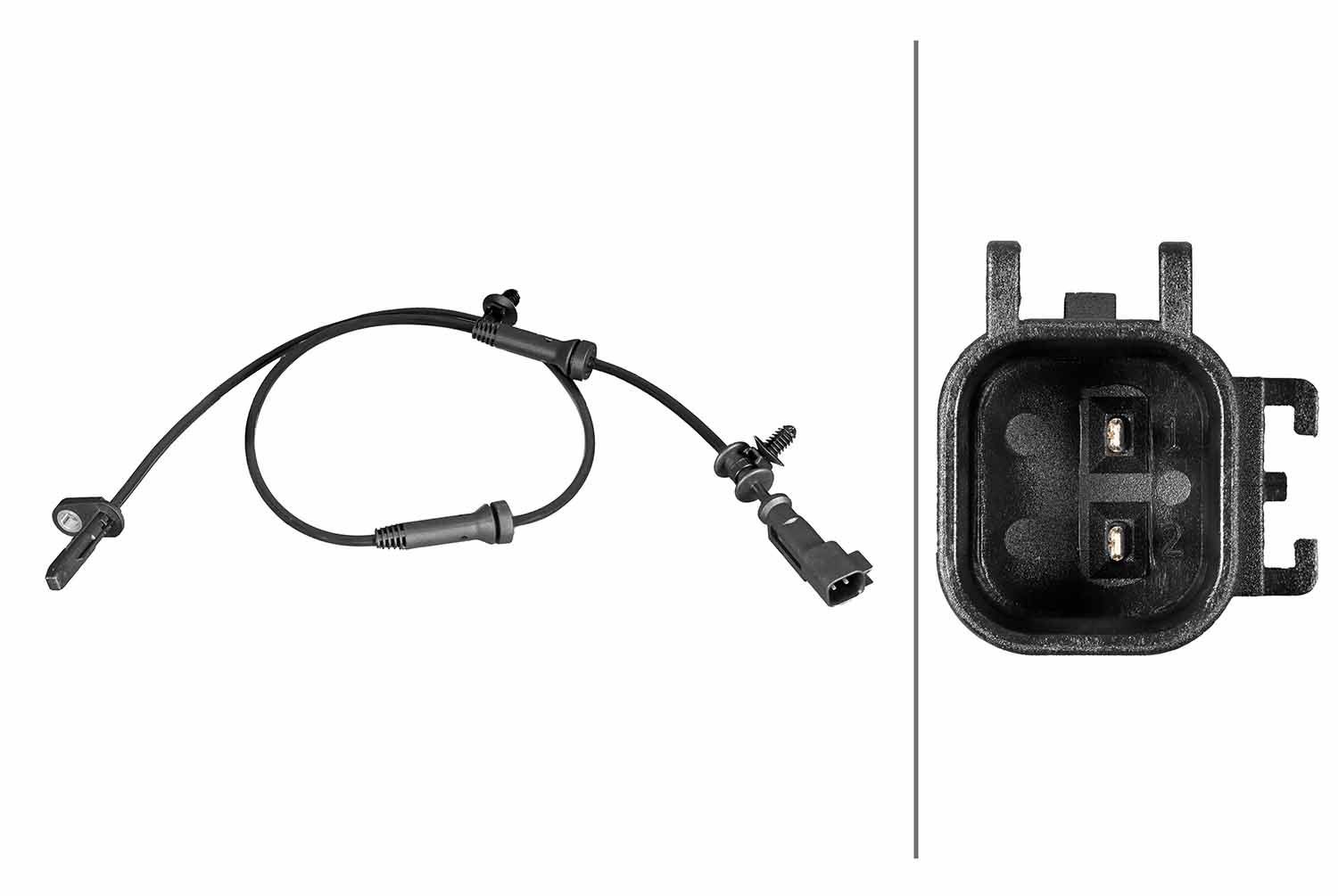 HELLA Andur, rattapöörete arv 6PU 358 216-481 6PU 358 216-481 ABS andur TESLA MODEL 3 HELLA