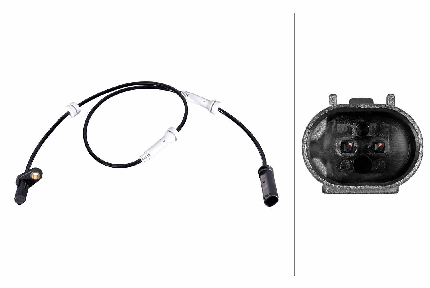 HELLA Sensore ABS 6PU 358 216-561 HELLA 6PU 358 216-561 Sensore ABS